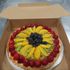 Elegant French patisserie cake
